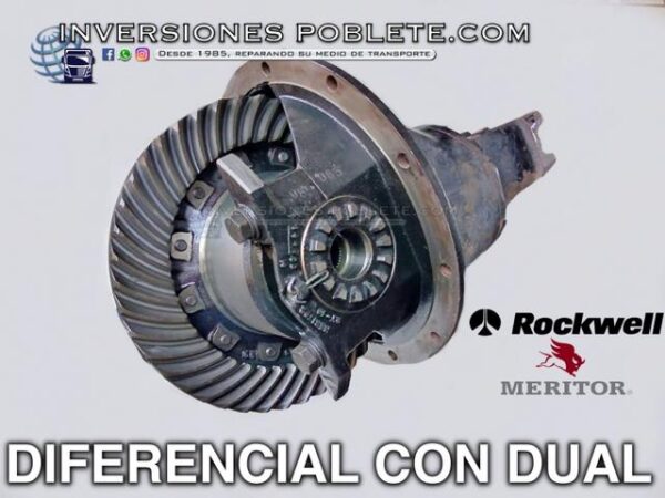 Núcleo Diferencial MS-230 Meritor-Rockwell