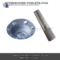Semi Eje Palier 41 Estrías  105 LARGO MERITOR 245
