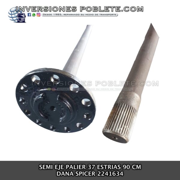 Semi Eje Palier Ford Cargo 915/Volkswagen 9150 37 Estrías