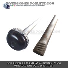 Semi Eje Palier Mercedes Benz 37 Estrías  102CM