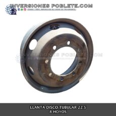 Llanta Tubular 8 Hoyos