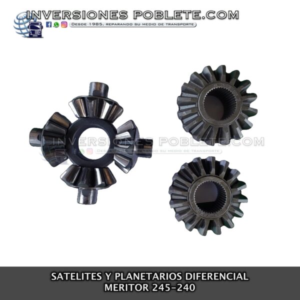 Satélites y Planetarios Meritor 240