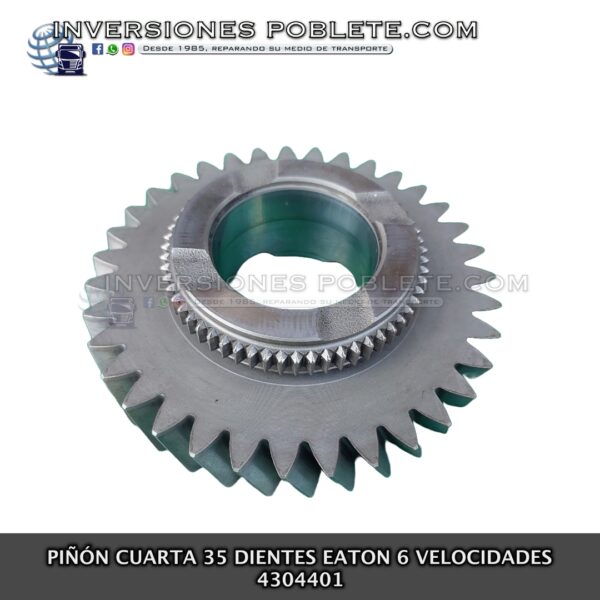 Eaton 4304401 Piñón Cuarta 35 Dientes 6 Velocidades