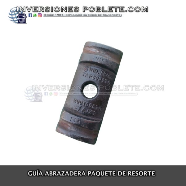 Guía Abrazadera Paquete de Resorte