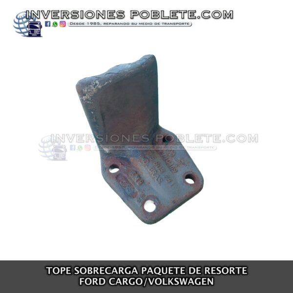 Tope Sobrecarga Paquete de Resorte  Ford Cargo/Volkswagen