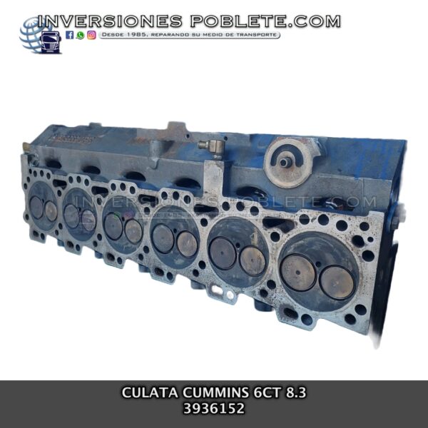 Culata Motor Cummins 6CT 8.3 6 Cilindros 3936152